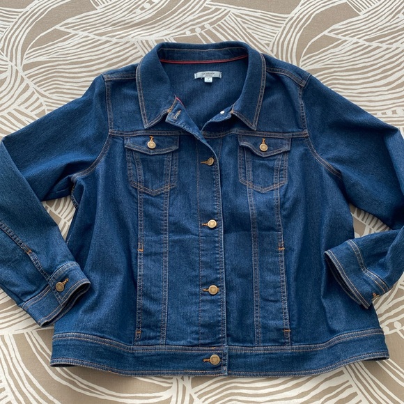 Liz Claiborne Jackets & Blazers - LIZ CLAIBORNE denim jean jacket